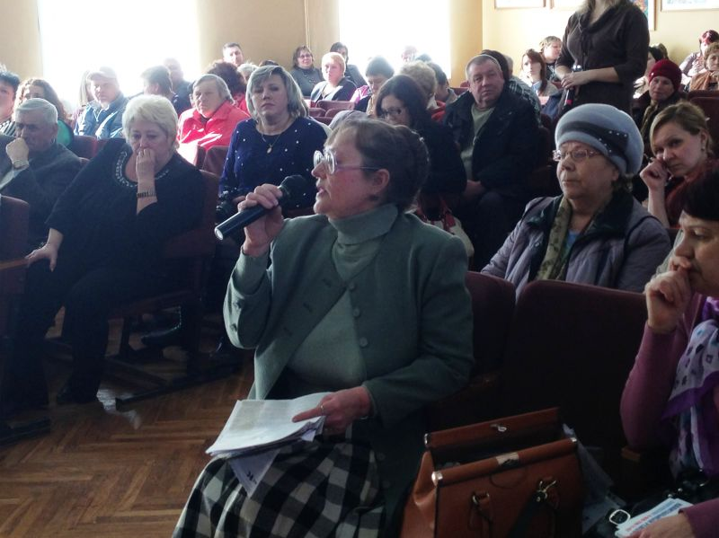 Встреча представителей ОНФ с жителями Киреевска, посвящённая актуальным вопросам ЖКХ