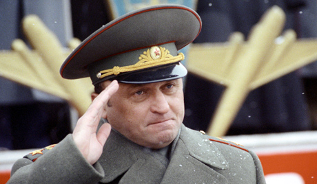 Первый министр обороны РФ, Герой Советского Союза, генерал армии, уроженец Тульской области Павел Грачёв
